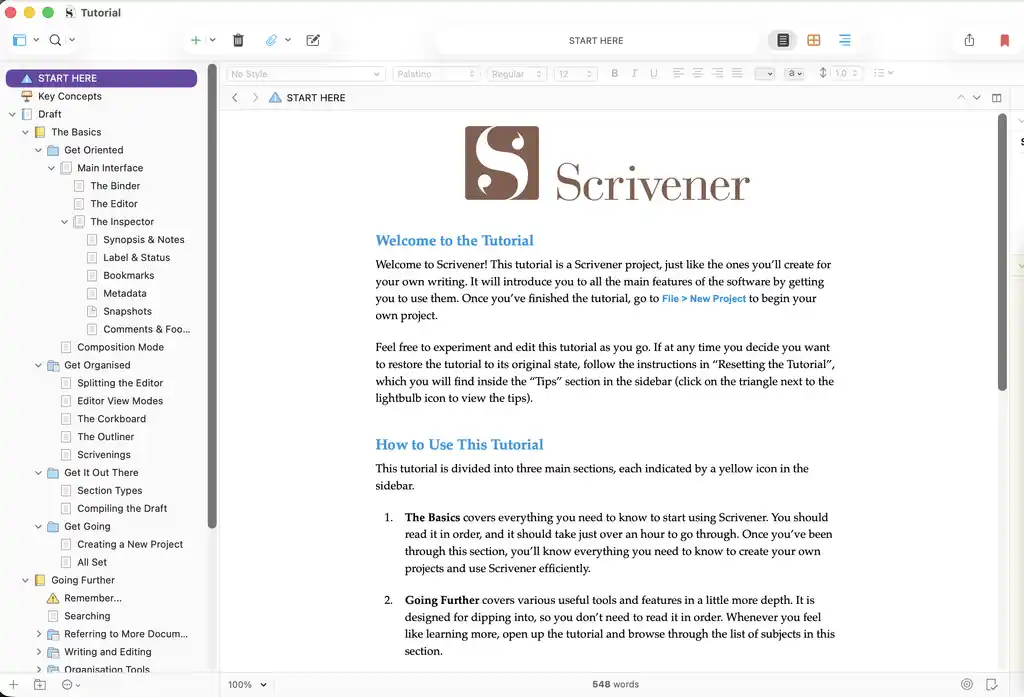 Scrivener intro