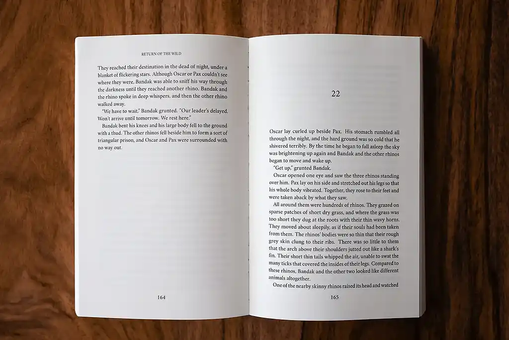 A book typeset on Reedsy