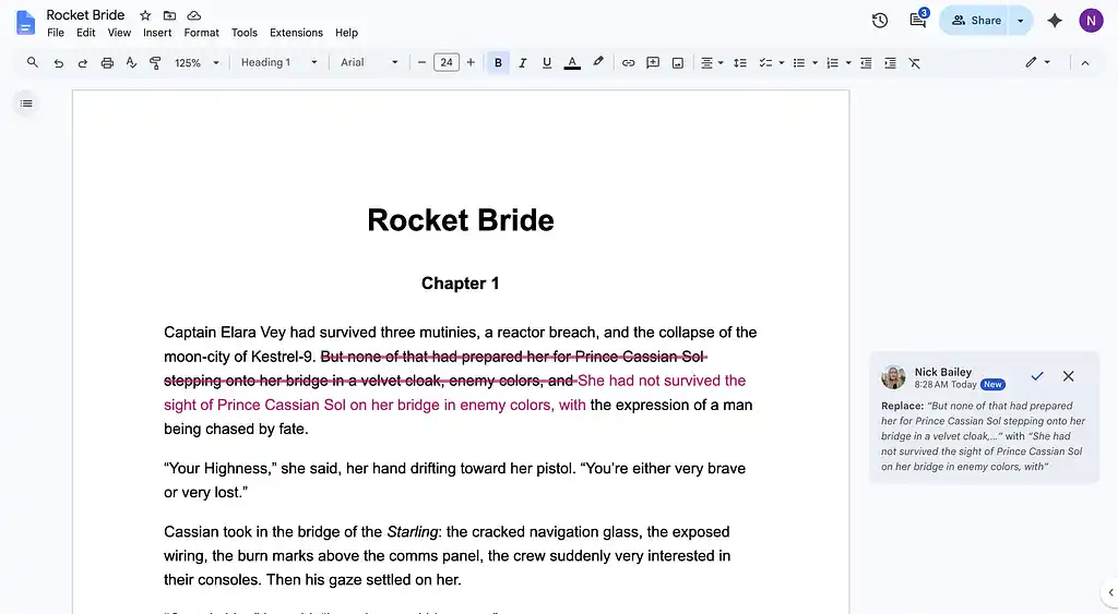 Google Docs Collaboration Features